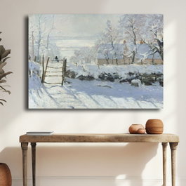 Wallity Pintura en Lienzo Claude Monet 70 x 100 cm